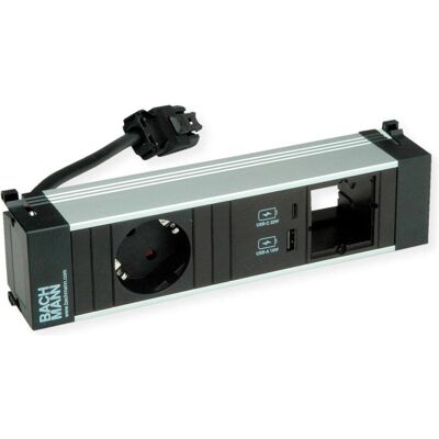 Bachmann Power Frame 3-fach Steckdosenleiste mit USB - Mehrfachstecker Bachmann Power Frame 3-fach Steckdosenleiste mit USB - Mehrfachstecker