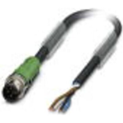 Phoenix Contact Contact 1555606 Sensor-/Aktuatorkabel 2 m, Elektronikkabel + Stecker, Schwarz Phoenix Contact Contact 1555606 Sensor-/Aktuatorkabel 2 m, Elektronikkabel + Stecker, Schwarz