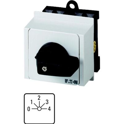 Eaton T0-2-8242/IVS Schalter - 5-Positionen, 690V, Schwarz Eaton T0-2-8242/IVS Schalter - 5-Positionen, 690V, Schwarz