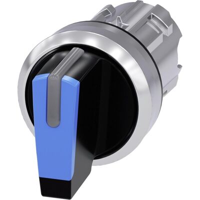 Siemens Knebelschalter 3stuf bel.b bl rechteck 3SU1052-2BM50-0AA0, Schalter + Taster, Blau Siemens Knebelschalter 3stuf bel.b bl rechteck 3SU1052-2BM50-0AA0, Schalter + Taster, Blau
