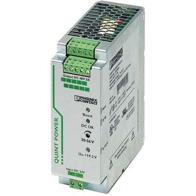 Phoenix Contact, Spannungswandler, DC/DC-Umrich.,24VDC/48VDC,5A Phoenix Contact, Spannungswandler, DC/DC-Umrich.,24VDC/48VDC,5A