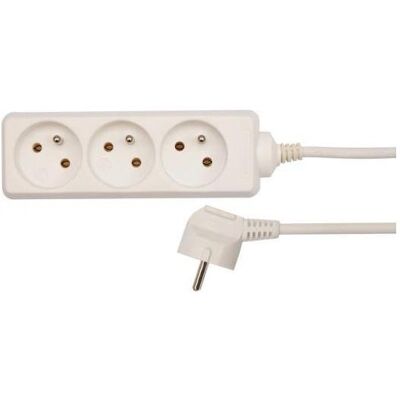 Toya, Steckdosenleiste, Elektrisches Verlängerungskabel mit Erdung, 3 Steckdosen, 1,5 m, 72500 (3x, 1.50 m) Toya, Steckdosenleiste, Elektrisches Verlängerungskabel mit Erdung, 3 Steckdosen, 1,5 m, 72500 (3x, 1.50 m)