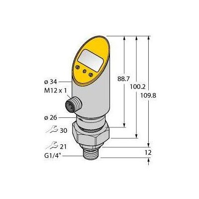 Turck Drucksensor, Elektronikmodul Turck Drucksensor, Elektronikmodul