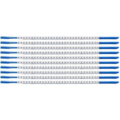 Brady, Kabelverbindung Zubehör, SCN-07-8, Clipsleeve Drahtmarkierer, Beschriftung "" 8 "", für Kabeldurchmesser von 1,9 Brady, Kabelverbindung Zubehör, SCN-07-8, Clipsleeve Drahtmarkierer, Beschriftung "" 8 "", für Kabeldurchmesser von 1,9