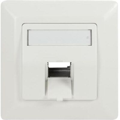 LogiLink, Zubehör Schalterprogramm, Unterputzdose f.Keystone Modul,45°Auslass,reinweiss LogiLink, Zubehör Schalterprogramm, Unterputzdose f.Keystone Modul,45°Auslass,reinweiss