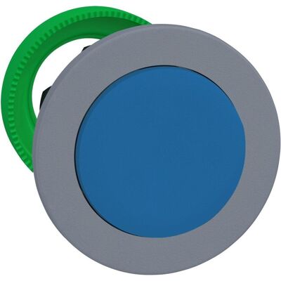 Schneider Electric Drucktaster, Front, Kunststoff, ZB5FH6C0, Schalter + Taster, Schwarz, Grau, Blau Schneider Electric Drucktaster, Front, Kunststoff, ZB5FH6C0, Schalter + Taster, Schwarz, Grau, Blau