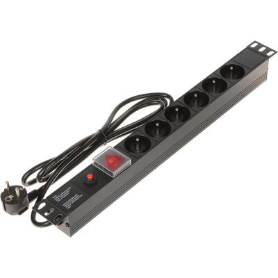 Acar, Steckdosenleiste, LISTWA ZASILAJĄCA PD-6/R-OP Acar, Steckdosenleiste, LISTWA ZASILAJĄCA PD-6/R-OP