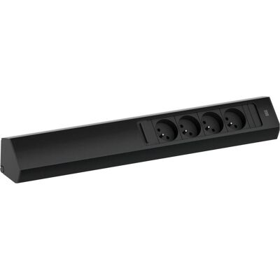 Bachmann, Steckdosenleiste, CASIA 2 4x FR Steckdose UTE (932.105) schwarz, lang (4x, CEE 7/3, CEE 7/5, 2 m) Bachmann, Steckdosenleiste, CASIA 2 4x FR Steckdose UTE (932.105) schwarz, lang (4x, CEE 7/3, CEE 7/5, 2 m)