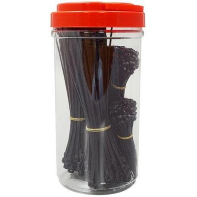 RS PRO, Kabelbinder, Nylon 66 Kabelbinder, Schwarz 2,5 mm, 3,6 (Kunststoffkabelbinder, 100 mm, 500 Stk.) RS PRO, Kabelbinder, Nylon 66 Kabelbinder, Schwarz 2,5 mm, 3,6 (Kunststoffkabelbinder, 100 mm, 500 Stk.)