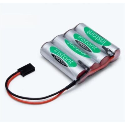 NoName Mottagarack 4.8V 2500mAh NiMH Instant Flat (1 Stk., Gerätespezifisch, 2500 mAh), Batterien + Akkus NoName Mottagarack 4.8V 2500mAh NiMH Instant Flat (1 Stk., Gerätespezifisch, 2500 mAh), Batterien + Akkus