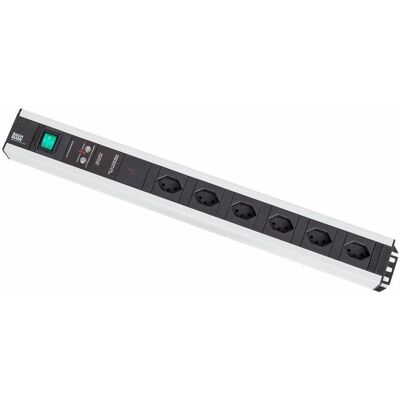 Bachmann, Steckdosenleiste, Handwerkerleiste (6x, Typ 13, 2 m) Bachmann, Steckdosenleiste, Handwerkerleiste (6x, Typ 13, 2 m)