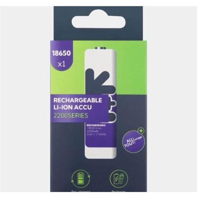 Uniross Akumulator Lithium 18650 2200mAh bl./1szt (1 Stk., 2200 mAh), Batterien + Akkus Uniross Akumulator Lithium 18650 2200mAh bl./1szt (1 Stk., 2200 mAh), Batterien + Akkus