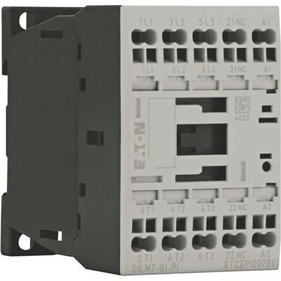 Eaton DILM7-01 - Leistungsschütz - 3 NO, 3 kW, 7 A Eaton DILM7-01 - Leistungsschütz - 3 NO, 3 kW, 7 A