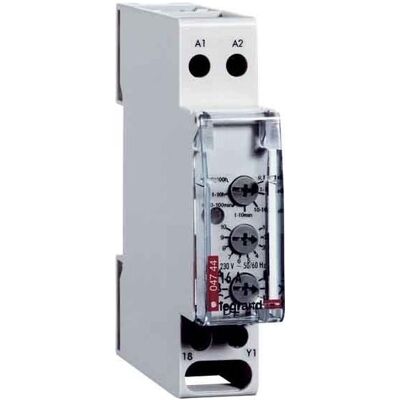 Legrand LEG 04744 Zeitrelais REX Analog Multifunktion, Relais Legrand LEG 04744 Zeitrelais REX Analog Multifunktion, Relais