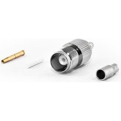 Varia TNC-Buchse für RG316 Kabel, Crimp Version, Elektronikkabel + Stecker Varia TNC-Buchse für RG316 Kabel, Crimp Version, Elektronikkabel + Stecker