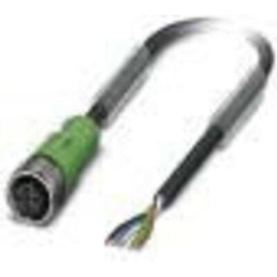 Phoenix Contact 1453889 Sensor-/Aktor-Anschlussleitung 5 m Polzahl: 5 1 St., Elektronikkabel + Stecker, Schwarz Phoenix Contact 1453889 Sensor-/Aktor-Anschlussleitung 5 m Polzahl: 5 1 St., Elektronikkabel + Stecker, Schwarz