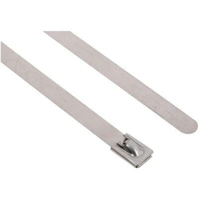 RS PRO, Kabelbinder, SS304 CABLE TIES 360 X 7.9 mm (Metallkabelbinder, 360 mm, 100 Stk.) RS PRO, Kabelbinder, SS304 CABLE TIES 360 X 7.9 mm (Metallkabelbinder, 360 mm, 100 Stk.)