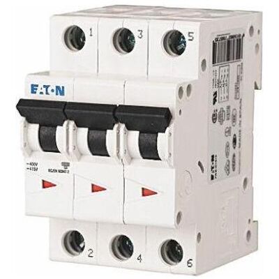 Eaton Leitungsschutzschalter FAZ6 25A 3P DIN-Schiene Eaton Leitungsschutzschalter FAZ6 25A 3P DIN-Schiene