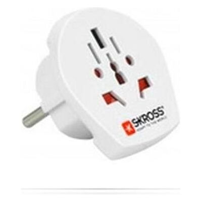 MicroConnect, Reiseadapter, PETRAVEL15 power plug adapter Universal White MicroConnect, Reiseadapter, PETRAVEL15 power plug adapter Universal White