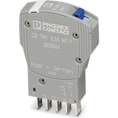Phoenix Schutzschalter, PHO CB TM1 1A M1 P 2800847 Geräteschutzschalter thermo. 1p M1 1We Phoenix Schutzschalter, PHO CB TM1 1A M1 P 2800847 Geräteschutzschalter thermo. 1p M1 1We