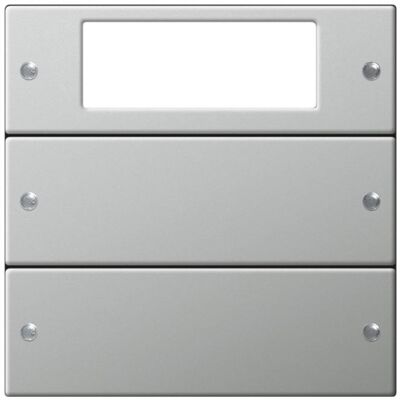 Gira, Zubehör Schalterprogramm, Wippenset 2f Plus System 55 Edelstahl 2142601 Gira, Zubehör Schalterprogramm, Wippenset 2f Plus System 55 Edelstahl 2142601