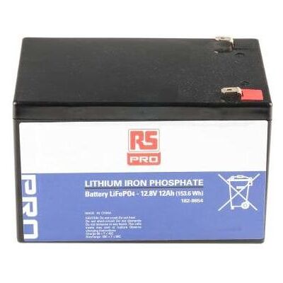 RS PRO Lithium iron phosphate battery UN38.3 (1 (1 Stk., Gerätespezifisch, 12000 mAh), Batterien + Akkus RS PRO Lithium iron phosphate battery UN38.3 (1 (1 Stk., Gerätespezifisch, 12000 mAh), Batterien + Akkus