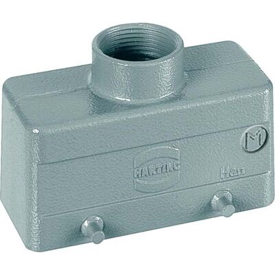 Harting Steckergehäuse - M25, Metall, gerade, IP65 - Steckergehäuse Harting Steckergehäuse - M25, Metall, gerade, IP65 - Steckergehäuse