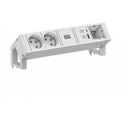 Bachmann - 902.3102 - 2x Steckdosen - 1x USB - Steckdosenleiste Bachmann - 902.3102 - 2x Steckdosen - 1x USB - Steckdosenleiste