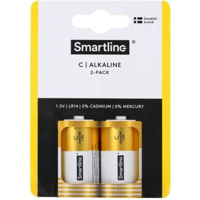 NoName LR14, R14, C, 14A Smartline (2 Stk., C, R14), Batterien + Akkus NoName LR14, R14, C, 14A Smartline (2 Stk., C, R14), Batterien + Akkus