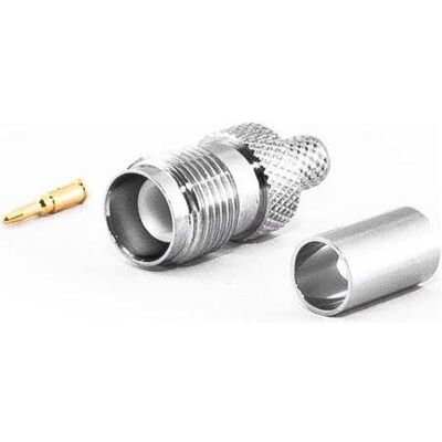 Varia RP-TNC-Buchse für H155 Kabel, Crimp Version, Elektronikkabel + Stecker Varia RP-TNC-Buchse für H155 Kabel, Crimp Version, Elektronikkabel + Stecker