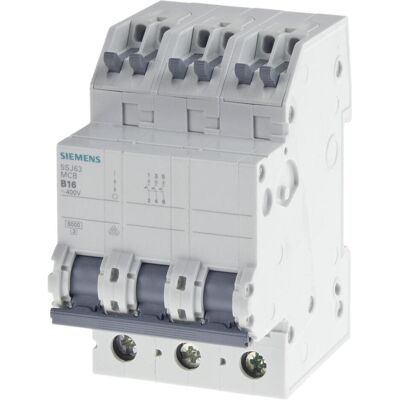 Siemens 5SJ6313-6KS - Leitungsschutzschalter - 3-polig, 13A - IP20 Siemens 5SJ6313-6KS - Leitungsschutzschalter - 3-polig, 13A - IP20