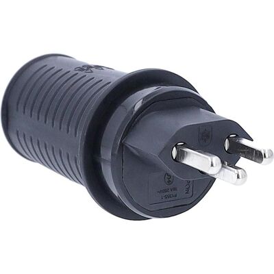 As - Schwabe, Netzstecker + Netzkupplung, Stecker T23 (Typ 23) As - Schwabe, Netzstecker + Netzkupplung, Stecker T23 (Typ 23)