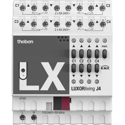 Theben J4 - Smart Home-System 4 Kanäle Theben J4 - Smart Home-System 4 Kanäle