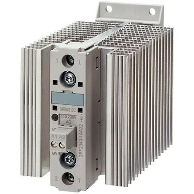 Siemens Modell 3RF2340-1AA22 Halbleiterschütz - 40A, 40°C, 24-230V AC Siemens Modell 3RF2340-1AA22 Halbleiterschütz - 40A, 40°C, 24-230V AC