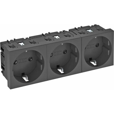 OBO Bettermann - STD-D0 SWGR3 - 0° - 3-fach 250V - Socket OBO Bettermann - STD-D0 SWGR3 - 0° - 3-fach 250V - Socket