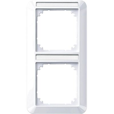 MERTEN ME 1M 385225 - Schalter, 2x, gl blanco activo, antibakteriell - Schalter MERTEN ME 1M 385225 - Schalter, 2x, gl blanco activo, antibakteriell - Schalter