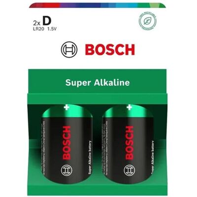 GP Batteries BOSCH BATTERIE 2 STÜCK D SUPER ALKALINE LR20SA2B/00 (2 Stk., D), Batterien + Akkus GP Batteries BOSCH BATTERIE 2 STÜCK D SUPER ALKALINE LR20SA2B/00 (2 Stk., D), Batterien + Akkus