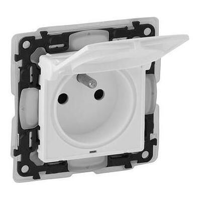 Legrand, Steckdose, Einzelsteckdose 2P+E IP44 mit Rollläden weiss (753179) Legrand, Steckdose, Einzelsteckdose 2P+E IP44 mit Rollläden weiss (753179)