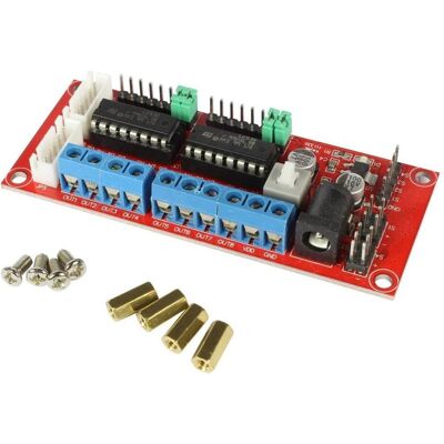 Allnet 4duino 12V DC Motor Driver 4WD Car, Entwicklungsboard + Kit Allnet 4duino 12V DC Motor Driver 4WD Car, Entwicklungsboard + Kit