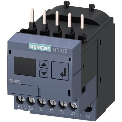 Siemens 3RR2241-1FA30 Überwachungsrelais - Mehrphasen, 24V, 1-16A Siemens 3RR2241-1FA30 Überwachungsrelais - Mehrphasen, 24V, 1-16A
