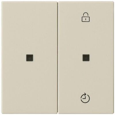 Gira 549301, Schalter + Taster, Weiss Gira 549301, Schalter + Taster, Weiss