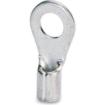 Phoenix Contact, Kabelverbindung, Ringkabelschuh Querschnitt (max.)=10 mm² Loch-Ø=6.5 mm Unisoliert Metall 3240090 100 St. Phoenix Contact, Kabelverbindung, Ringkabelschuh Querschnitt (max.)=10 mm² Loch-Ø=6.5 mm Unisoliert Metall 3240090 100 St.