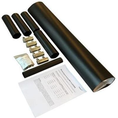 Melbye, Schrumpfschlauch, Schrumpfmuffenset mit Schraubmuffe 1 kV 1,5-16 mm² für 5-Leiter AL/CU, für (Klasse 5, 16 mm²) Melbye, Schrumpfschlauch, Schrumpfmuffenset mit Schraubmuffe 1 kV 1,5-16 mm² für 5-Leiter AL/CU, für (Klasse 5, 16 mm²)
