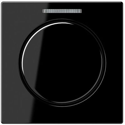 JUNG Drehknopf Symbol Dimmer A sw glz A1540BFKO5SW, Schalter + Taster, Schwarz JUNG Drehknopf Symbol Dimmer A sw glz A1540BFKO5SW, Schalter + Taster, Schwarz