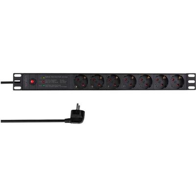 LogiLink, Steckdosenleiste, Steckdosenleiste (7x, CEE 7/3, 2 m) LogiLink, Steckdosenleiste, Steckdosenleiste (7x, CEE 7/3, 2 m)