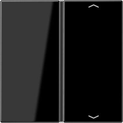 JUNG, Zubehör Schalterprogramm, Wippe 1t Jalousie LS sw glz Pfeile LS401TSAPSW JUNG, Zubehör Schalterprogramm, Wippe 1t Jalousie LS sw glz Pfeile LS401TSAPSW