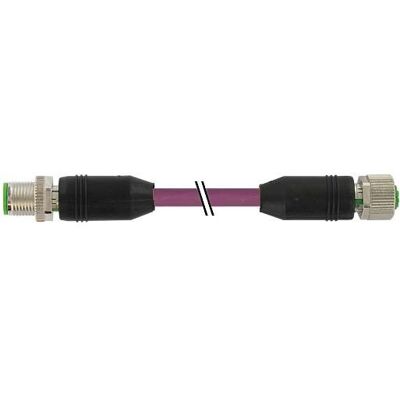 Murr Elektronik 7000-44032-8030030 Sensor-/Aktor-Steckverbinder konfektioniert 0.30 m Polzahl 4, Elektronikkabel + Stecker, Violett Murr Elektronik 7000-44032-8030030 Sensor-/Aktor-Steckverbinder konfektioniert 0.30 m Polzahl 4, Elektronikkabel + Stecker, Violett