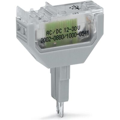 WAGO 2002-880/1000-836 LED-Komponente - 2 Pole, Grau WAGO 2002-880/1000-836 LED-Komponente - 2 Pole, Grau