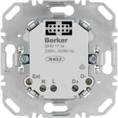 Berker 85421700, Schalter + Taster, Silber Berker 85421700, Schalter + Taster, Silber