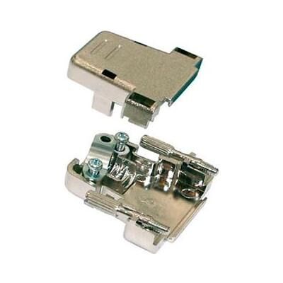 Intronics 9 pole D-sub connector hood plastic metalized, Elektronikkabel + Stecker, Silber Intronics 9 pole D-sub connector hood plastic metalized, Elektronikkabel + Stecker, Silber